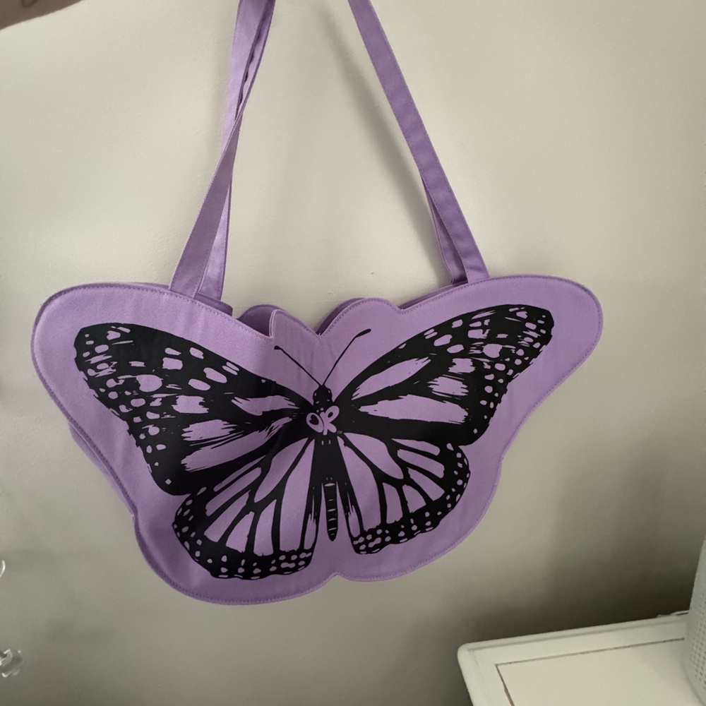 Olivia Rodrigo Purple Butterfly Tote Bag!!!